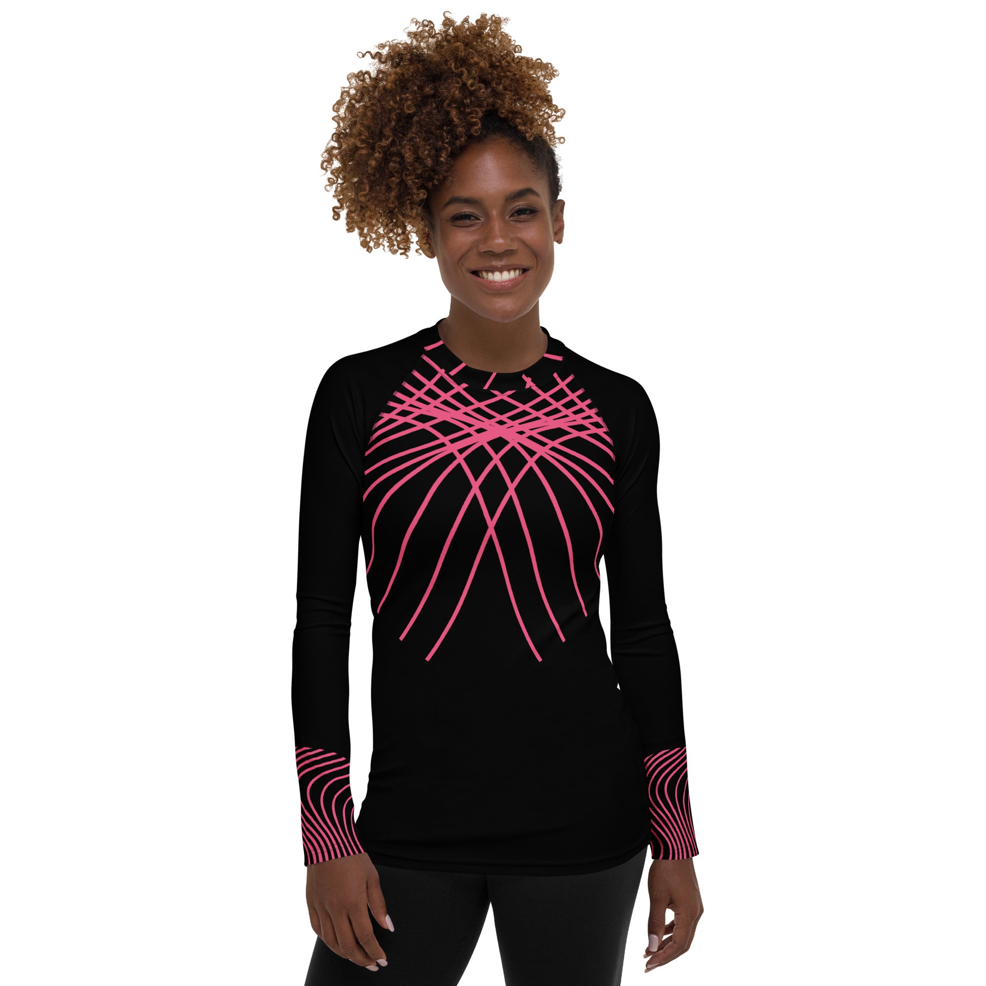 long-sleeved-top-gym-yoga-fitness-running-dance-top-black-viva-magenta-rash-guard-ripplefx-wickedyo4